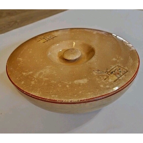 Vintage Universal Cambridge oven proof covered bowl 9" with lid - Picture 1 of 6